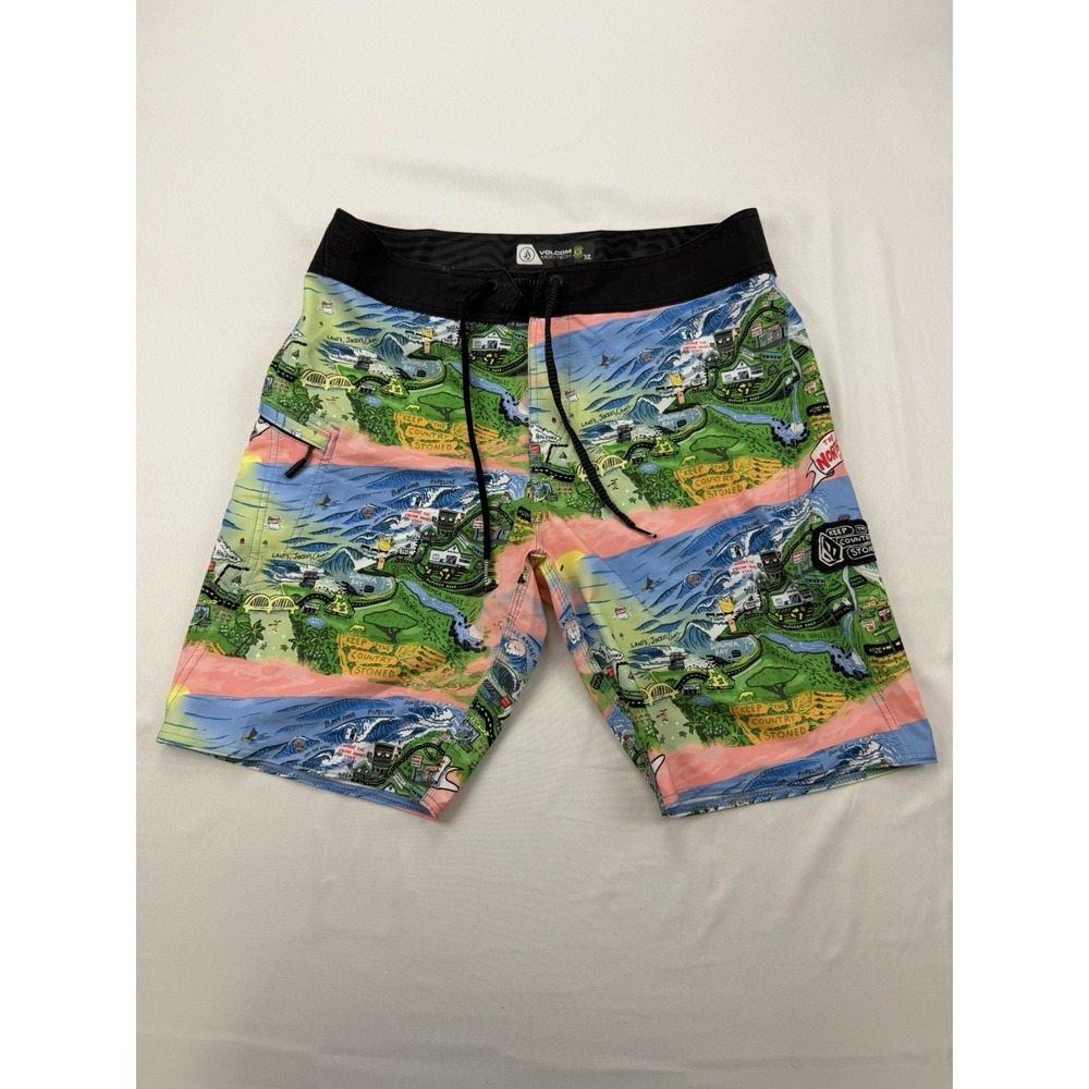 Volcom board shorts Men's 32 "Keep the Country Stoned"  Waimea Hawaii Oahu